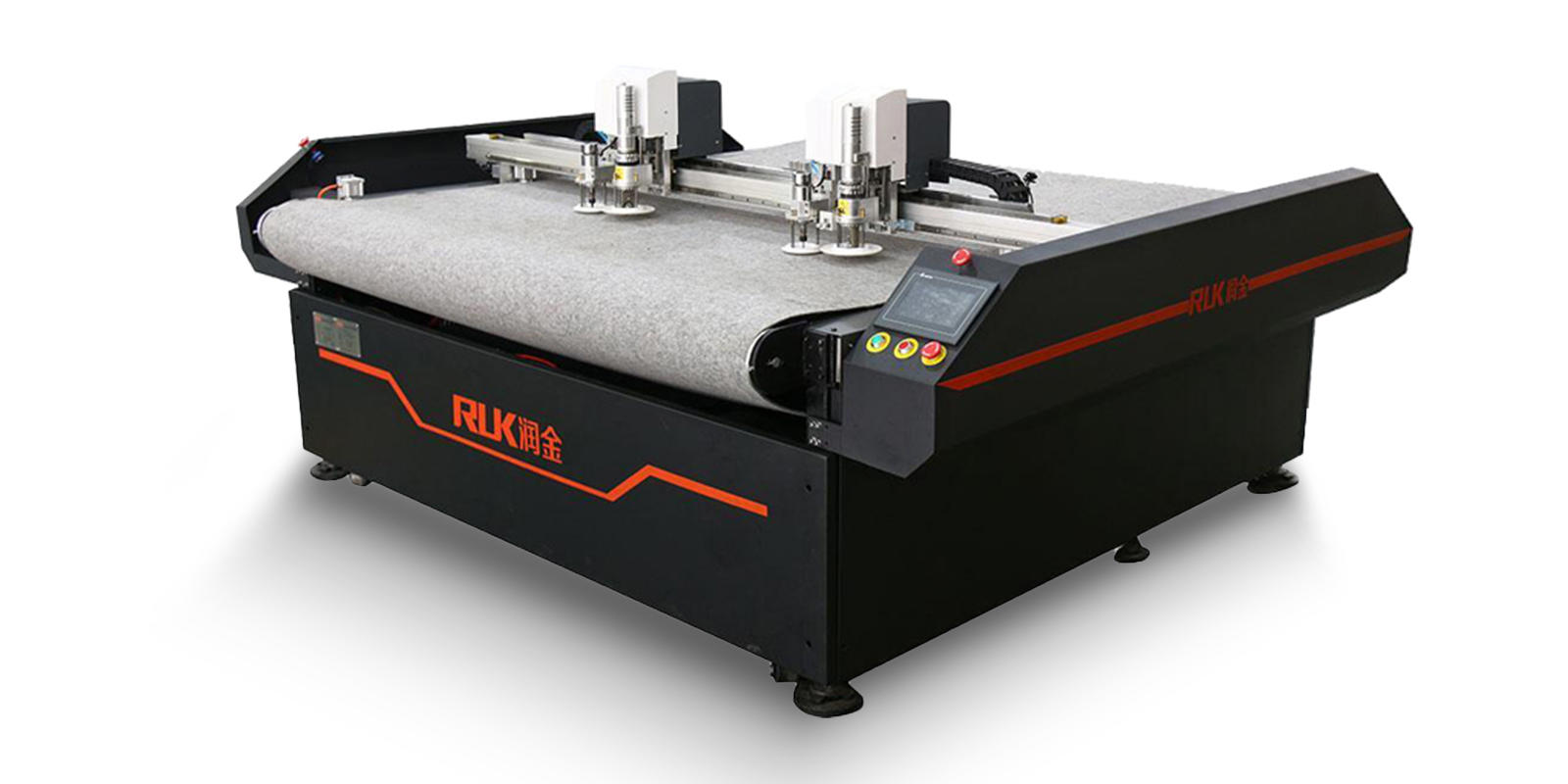 MDC-1018 Double Cutter Head Double Production Efficiency CNC Fabric Cutting Machine